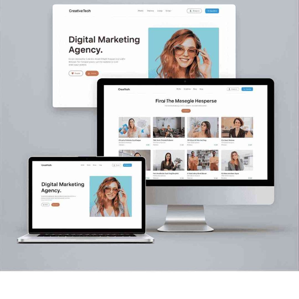 CreativeTechDigitalMarketingAgencyElementorTemplateKi