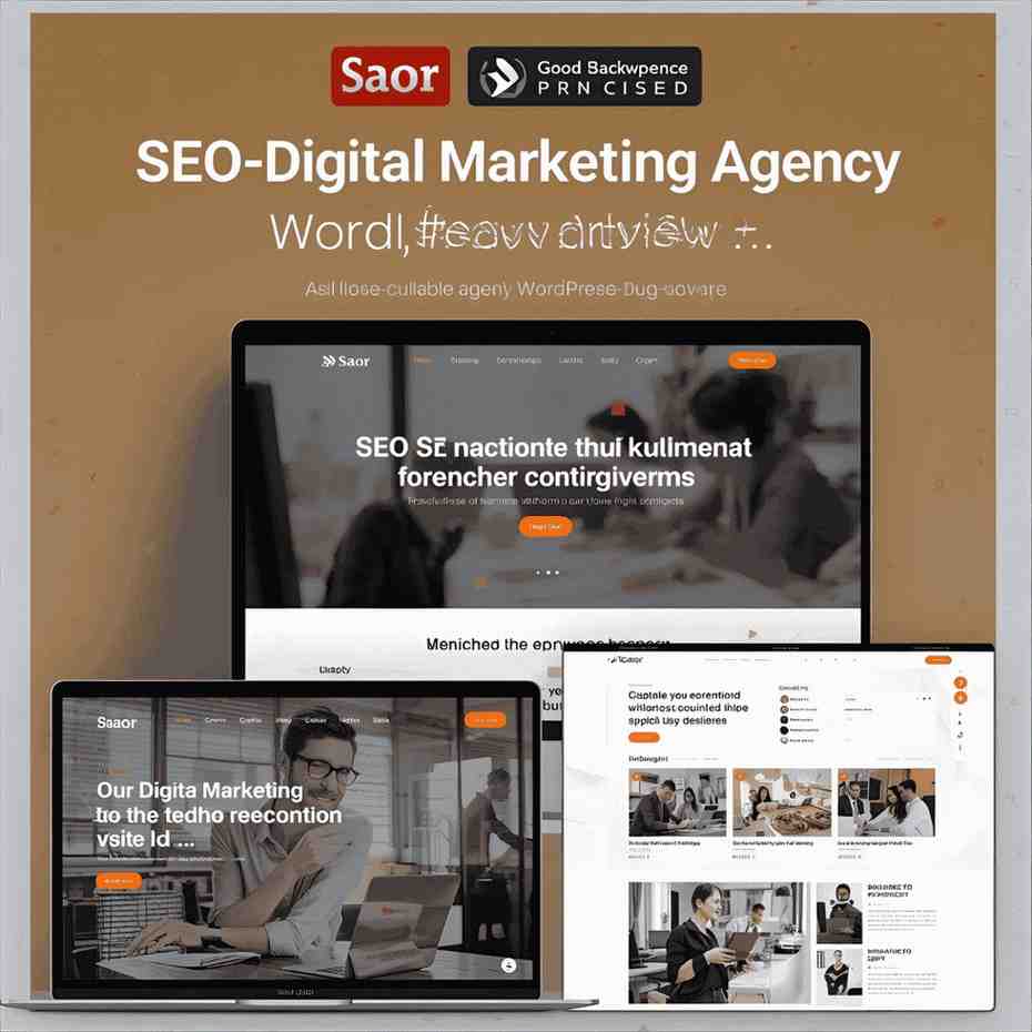 SaorSEODigitalMarketingAgencyWordPressThem